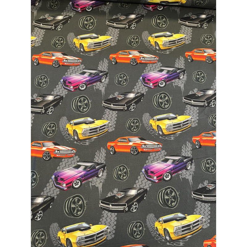 Jersey i bomuld lycra