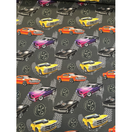 Jersey i bomuld lycra