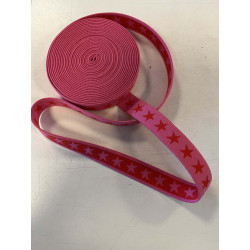 pink med stjerner 20mm