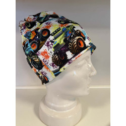 Beenie hue grøn monster truck