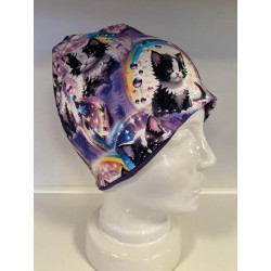 Beenie hue kat/regnbue